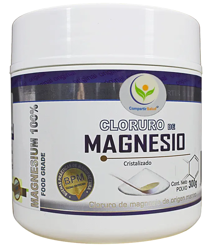 suplementos premium cloruro de magnesio 300 g